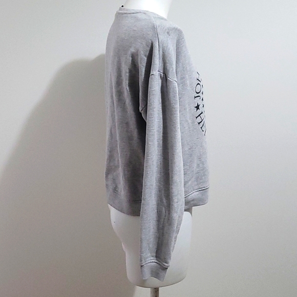 Johny Ramone Army sweatshirt Size 10 in grey with black print - Picture 4 of 8